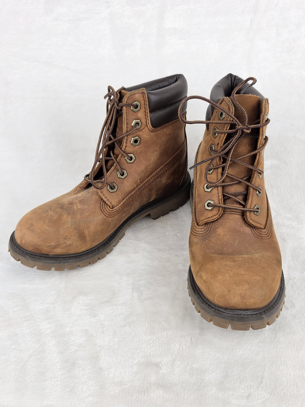 Timberland Waterproof Boots Womens 6M Brown 400g PrimaLoft A3640
